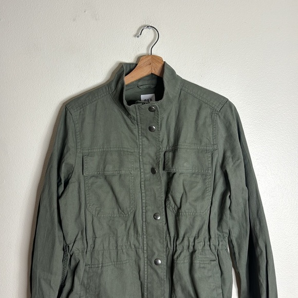 Gap green ladies utility jacket size medium cute gorpcore Y2K style - Picture 2 of 9